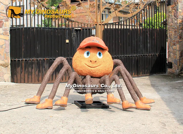 AI-115 Custom Bugs Cartoon Tarantula Spider Animatronic for Farm 5 Cartoon Tarantula Spider Animatronic 5
