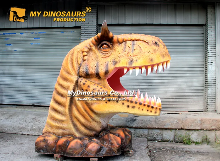 Dinosaur Head Statue Op 1