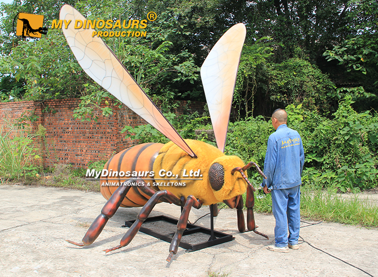 Animatronic Large Honey Bee with fur