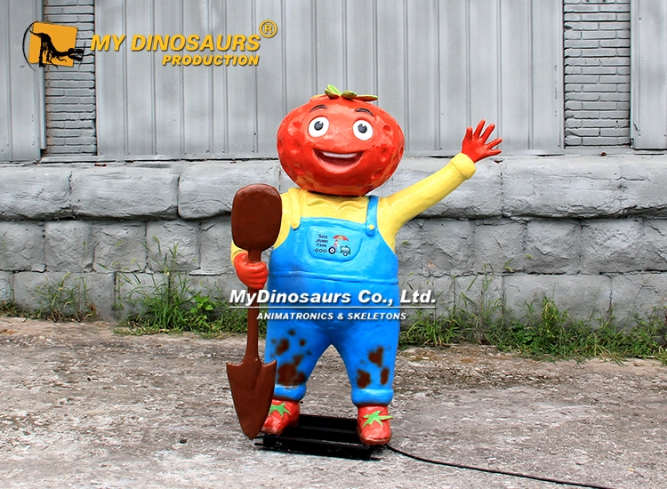 Animatronic Strawberry Scarecrow 3