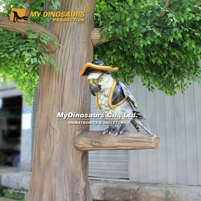 Talking Parrot Stand on Tree 1