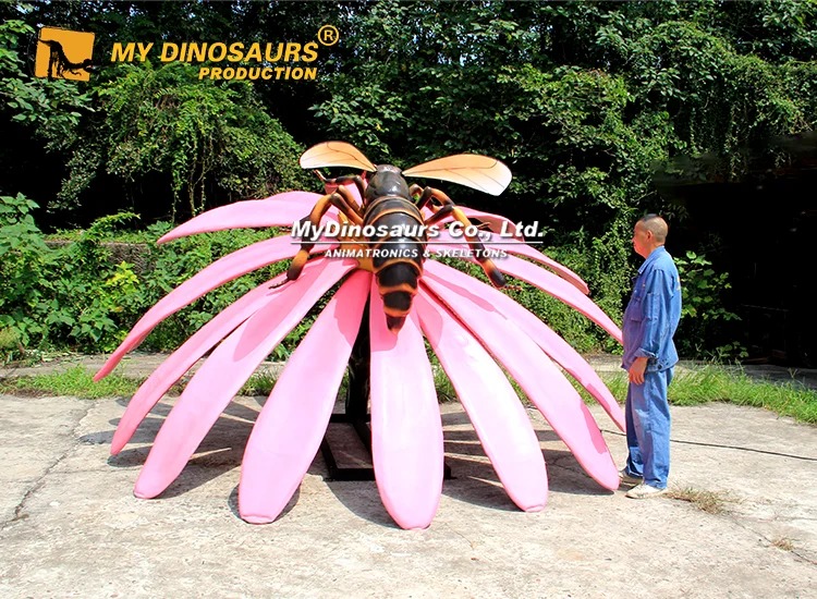 AI-122 Animatronic Bumblebee on Flower