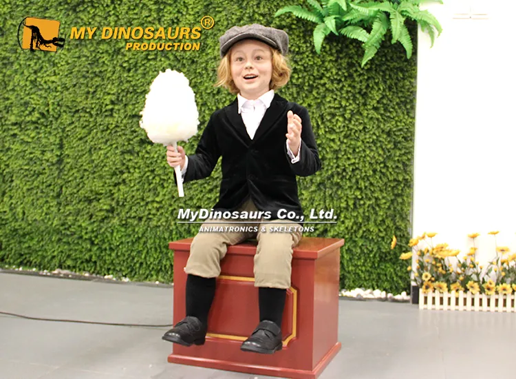 Realistic Animatronic Child Figure