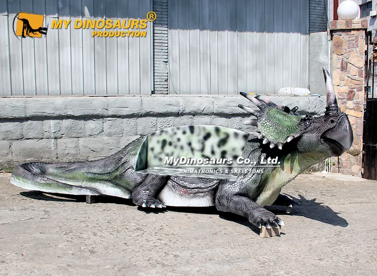 Alternative view of FDF-156 Large Fiberglass Dinosaur Chair