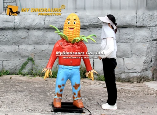 Animatronic Corn Mascot for farms