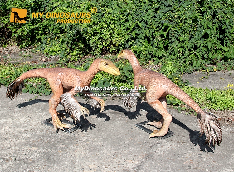 Life-size Bambiraptor Statue for sale
