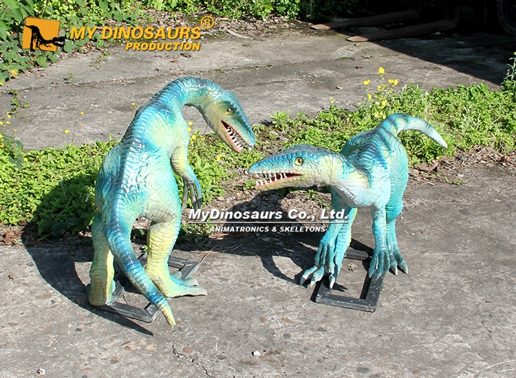 Life Size Compsognathus Dinosaur Statue for Sa;e