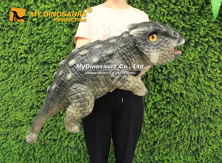 Silicone Ankylosaurus Hand Puppet for Sale