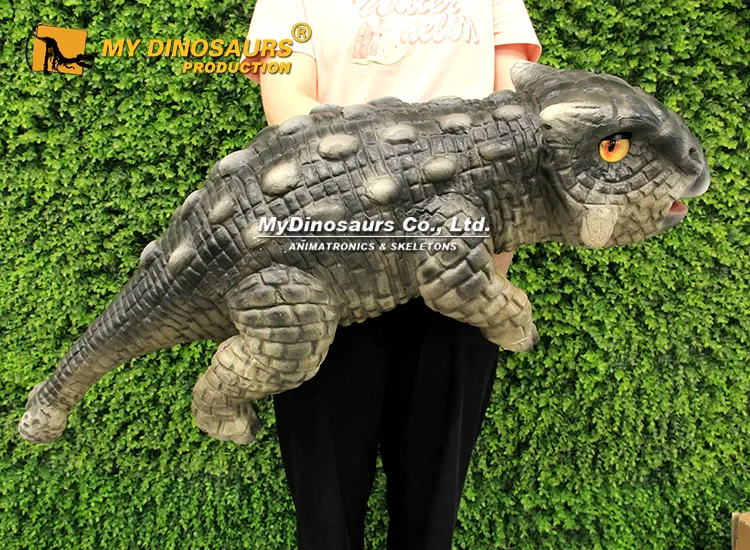 Silicone Ankylosaurus Hand Puppet for Sale