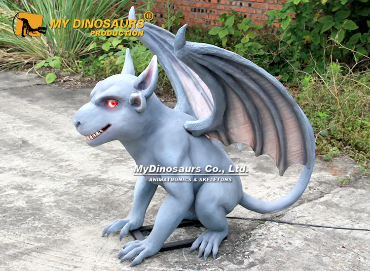 Animatronic gargoyle monster Halloween prop for Sale