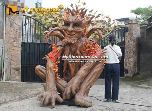 AP-092 Animatronic Tree With Maple Leaves 1 190CM Animatronic Maple Tree for Sale